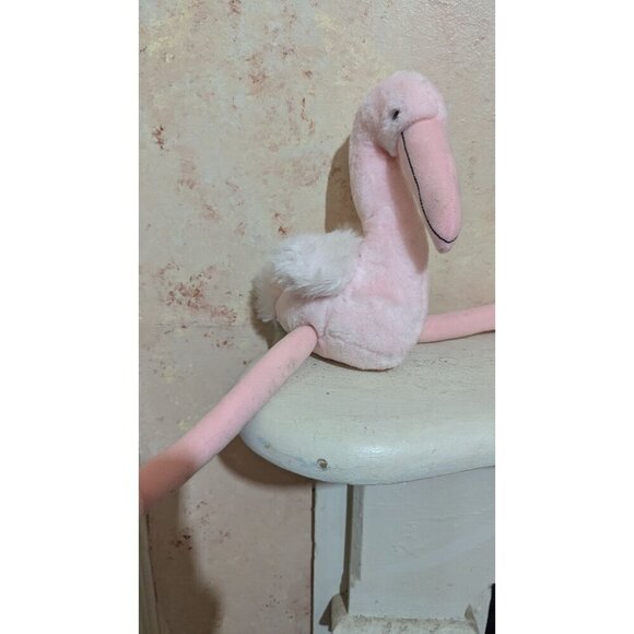 Pink Flamingo Plush Toy By The Heritage Collection stuffed animal - Picture 6 of 11